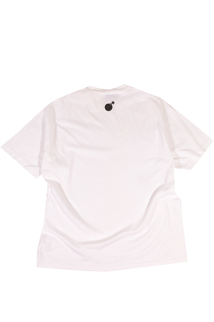 The Hundreds Adam Bar Logo T-Shirt Weiß XL Vintage