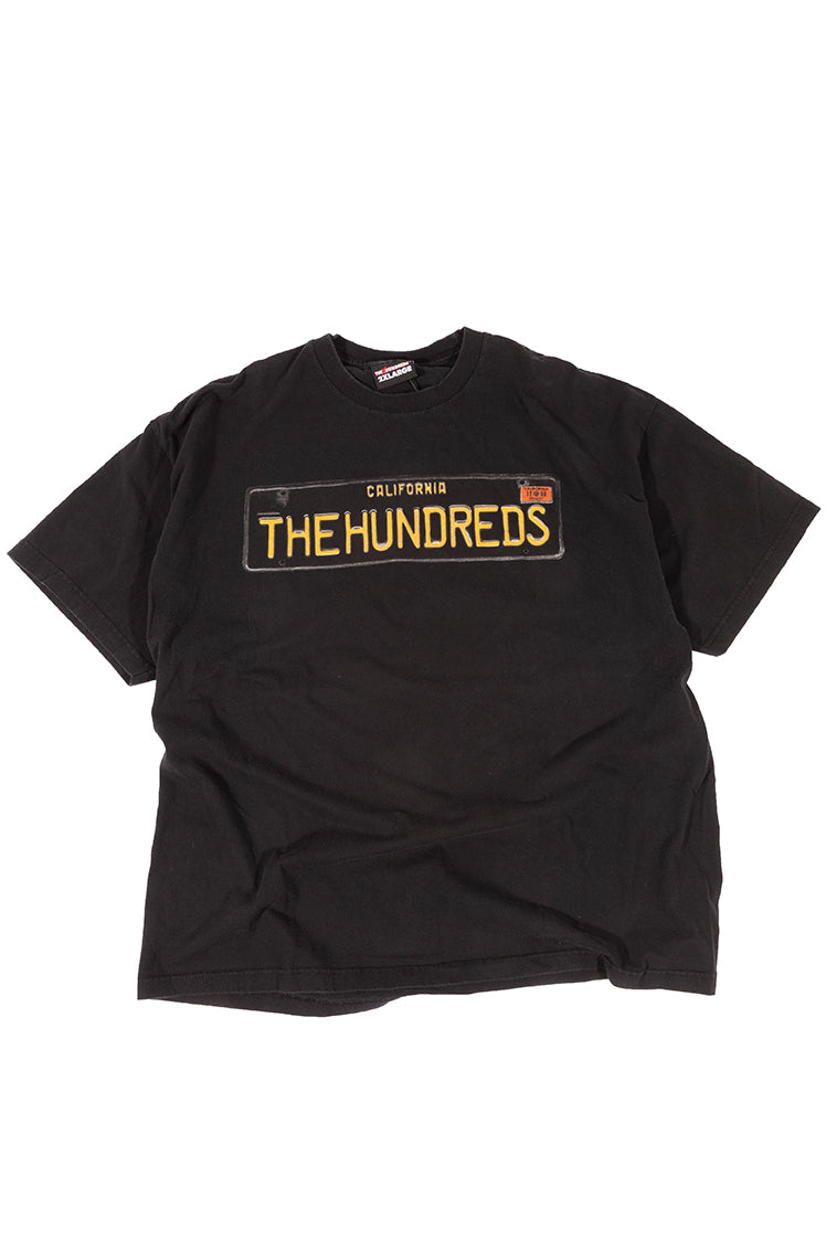 The Hundreds Plates T-Shirt Schwarz 2XL Vintage Print
