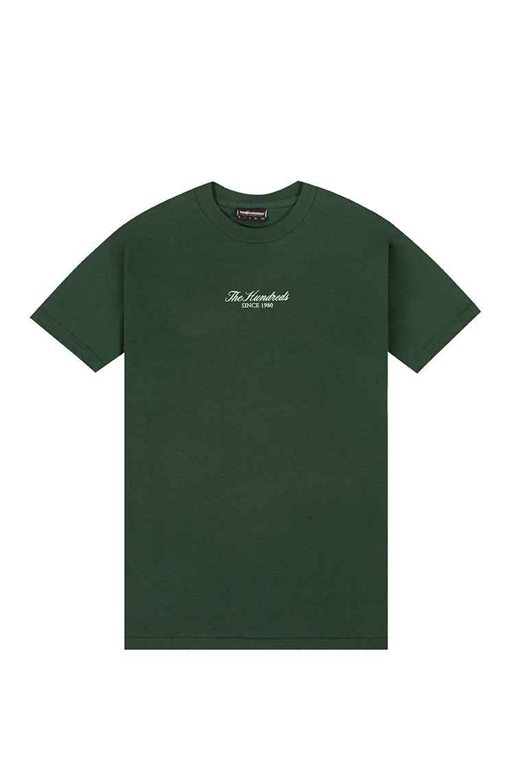 The Hundreds Graphic Tees Rich Logo T-Shirt Forest Green S