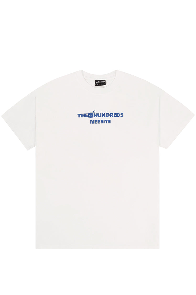 The Hundreds Graphic Tees Pixel T-Shirt Weiß Baumwolle
