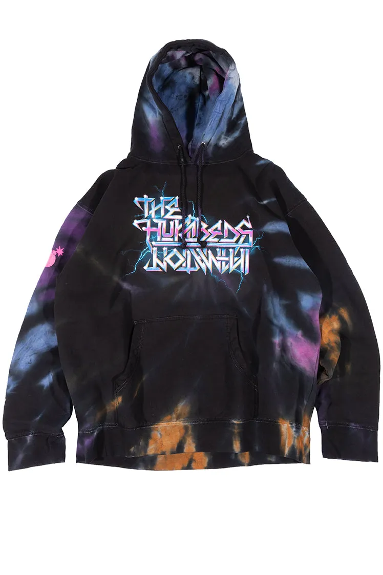 The Hundreds X In4mation Hoodie Black Tie-Dye L