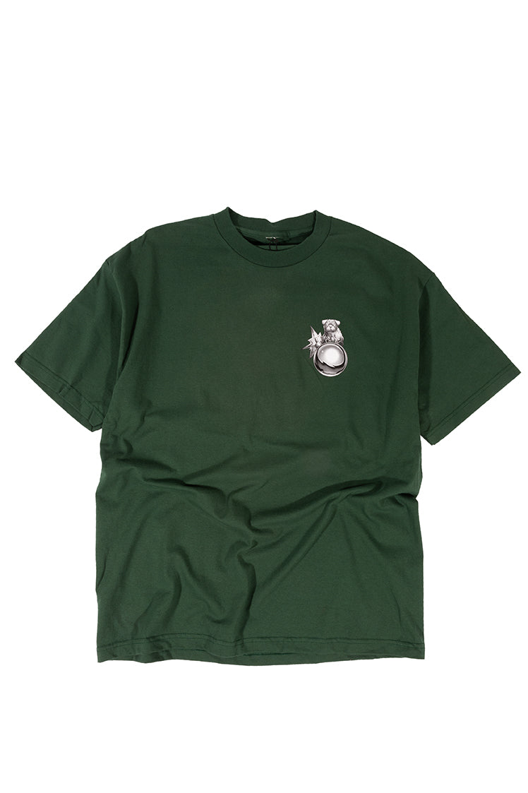 The Hundreds Chrome Wally T-Shirt Forest Green XL