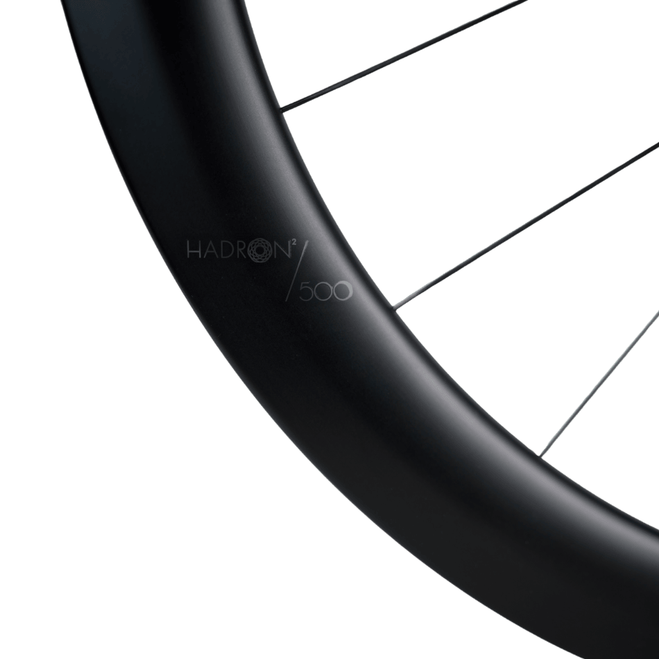 Swiss Side HADRON² Ultimate 500 Vorderrad Black-Out Carbon