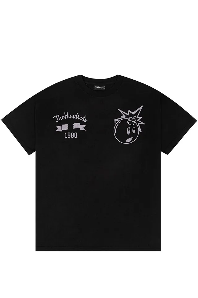 The Hundreds Reloaded 2025 T-Shirt schwarz L Oversize