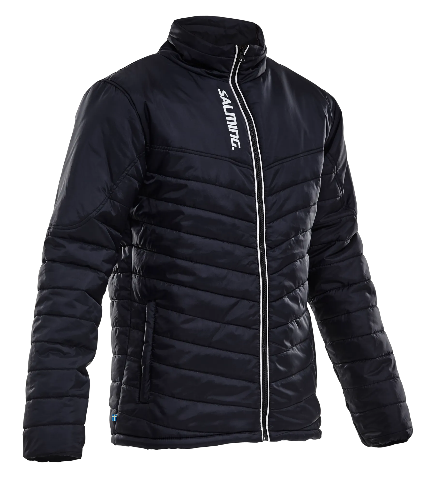 Salming League Jkt JR Jacke 140 Schwarz Polyester