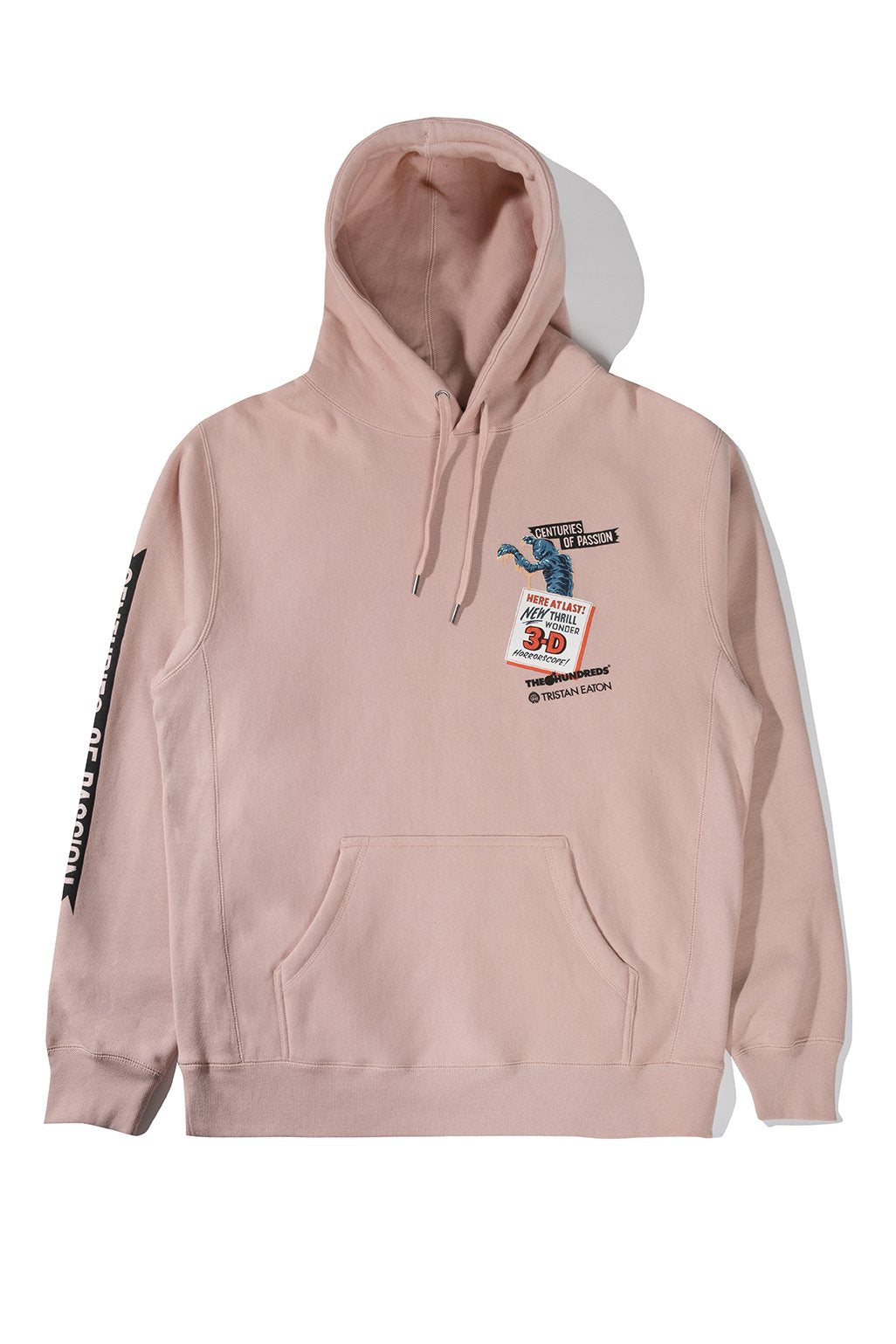 The Hundreds Creature Hoodie Schwarz Fleece