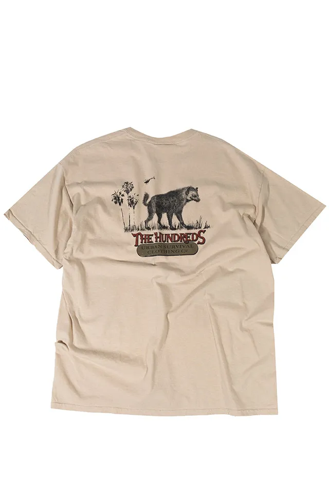 The Hundreds Urban Survival T-Shirt Tan XXL Vintage