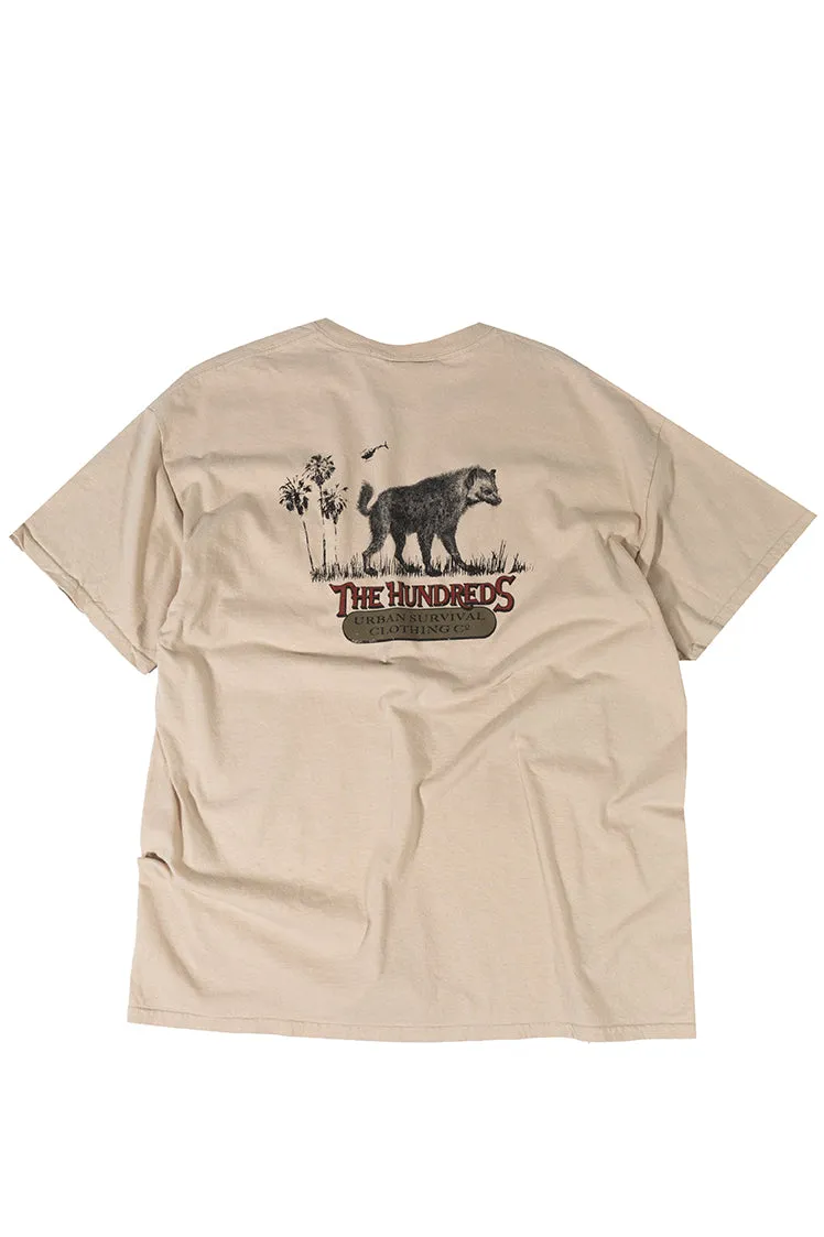 The Hundreds Urban Survival T-Shirt Tan XXL Vintage