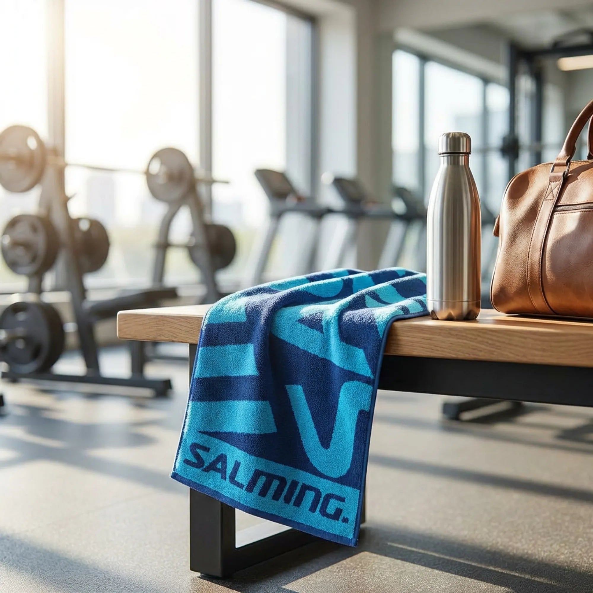 Salming Accessories Gym Towel Handtuch Baumwolle