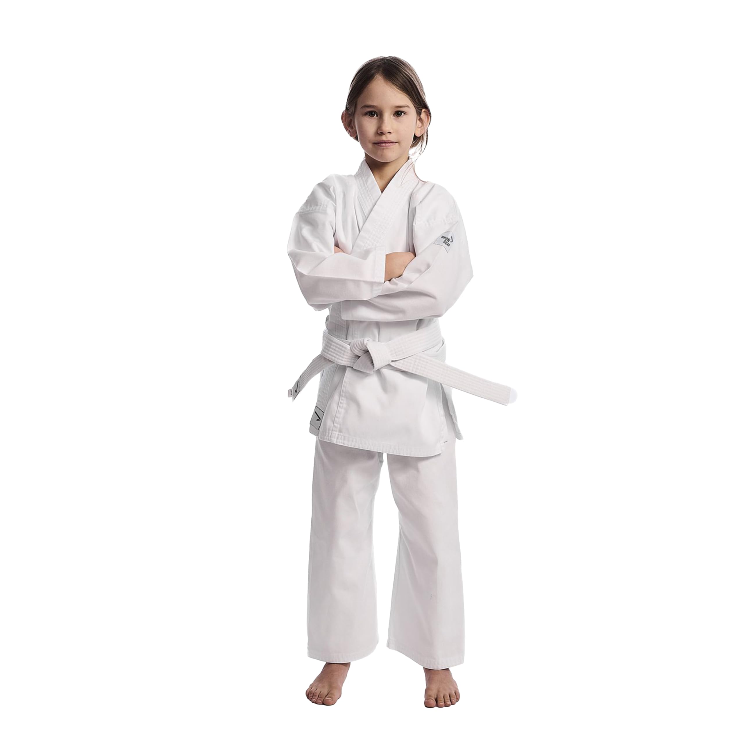 Ippon Gear Club 2 Karateanzug 140 weiss mit Gürtel
