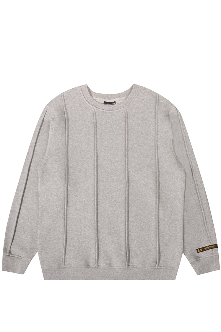 The Hundreds Sweatshirts Seam Crewneck Bordeaux S Baumwolle