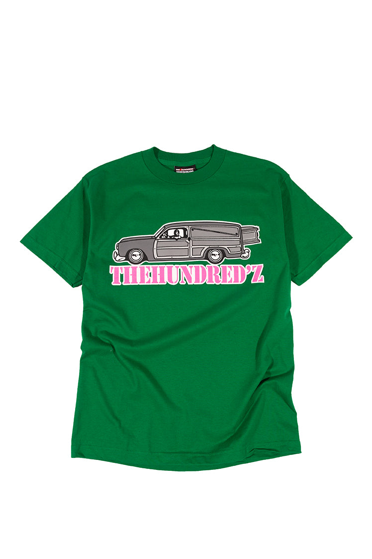 The Hundreds Graphic Tees ZZZ T-Shirt grün M Vintage