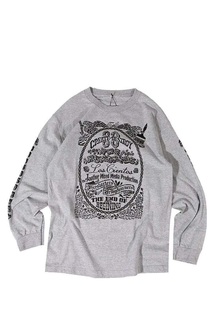 The Hundreds Los Cientos L/S Longsleeve heather L Vintage