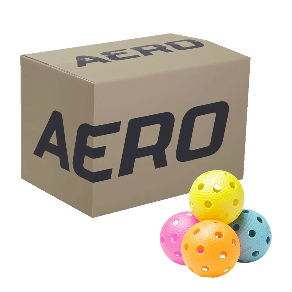 Salming Aero Floorball 200er Pack Präzise Rund Aerodynamik
