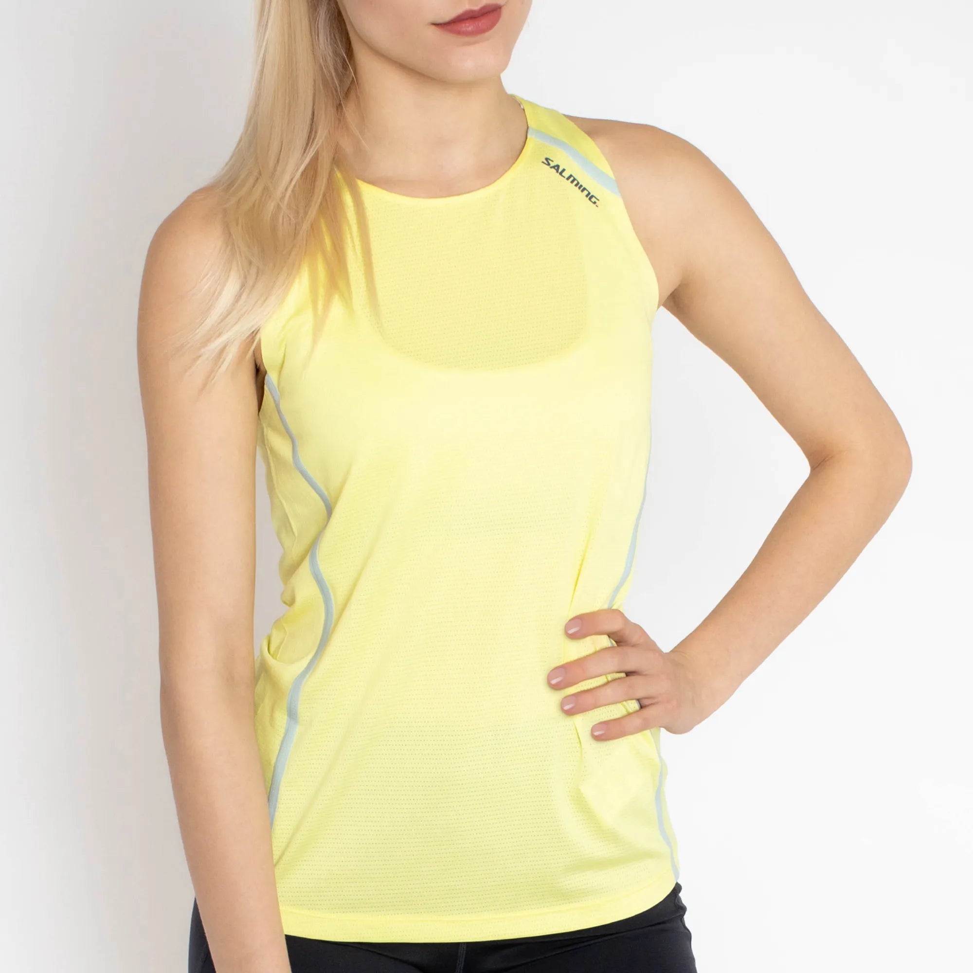 Salming Piteå Singlet Wmn Top Damen M leicht