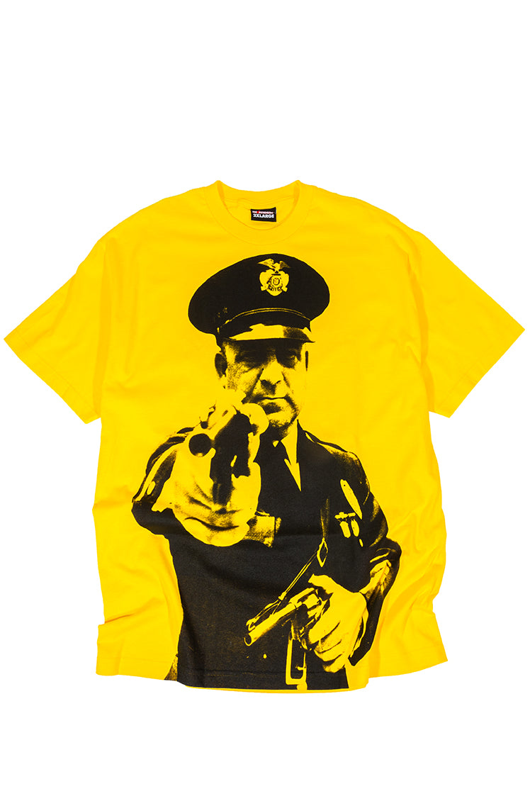 The Hundreds Police State T-Shirt gelb XL