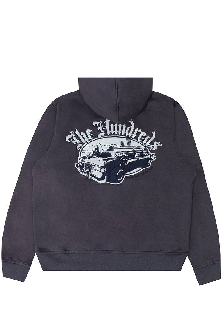 The Hundreds Vibes Hoodie Navy Olive Stick