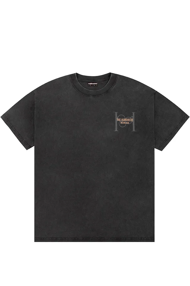 The Hundreds Monogram T-Shirt Oversize Baumwolle S-2XL