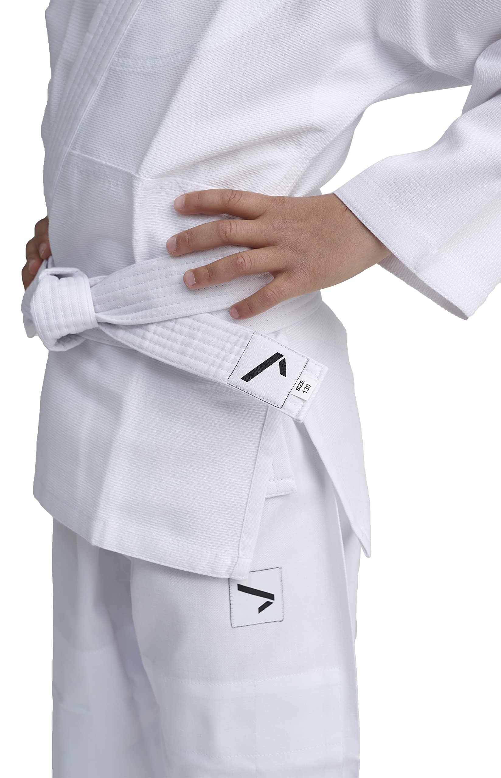 Ippon Gear Beginner 2 Judoanzug 130 weiss mit Gürtel