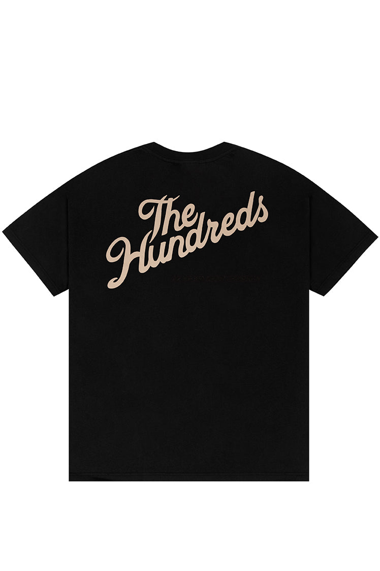 The Hundreds Slant Anniversary T-Shirt Schwarz