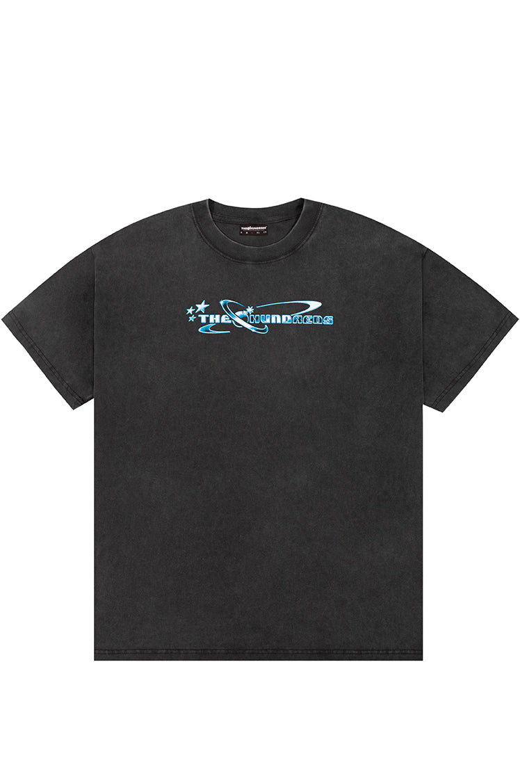 The Hundreds Y2K Bar Logo T-Shirt weiß Oversize