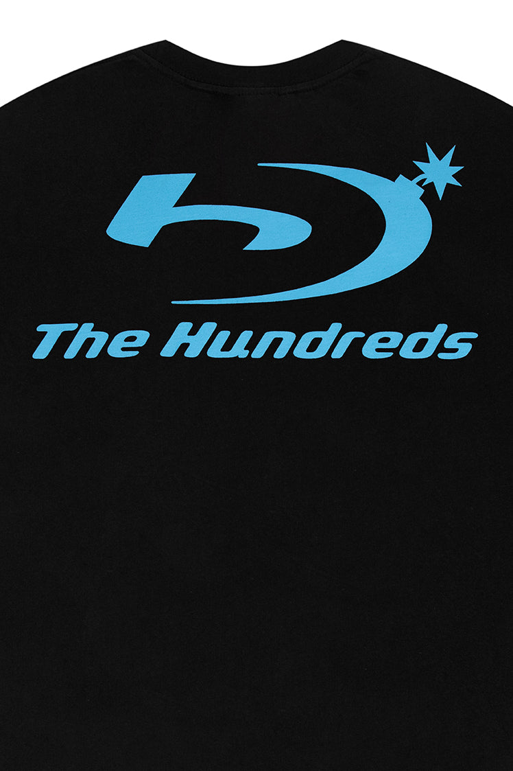 The Hundreds H-Ray T-Shirt schwarz Baumwolle Oversize