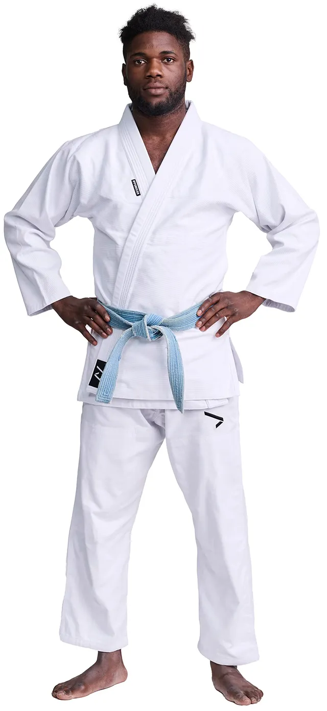 Ippon Gear Rookie BJJ-Anzug A1L Weiß mit Gürtel