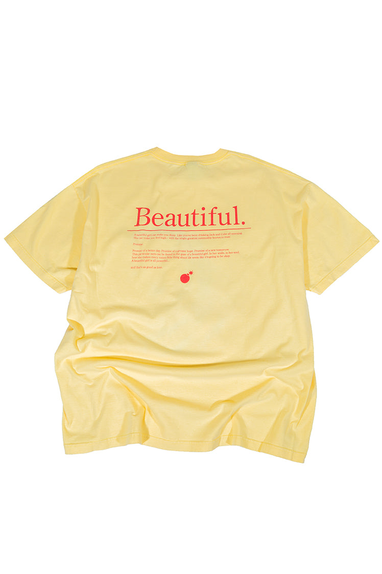 The Hundreds Beautiful T-Shirt gelb XL Vintage