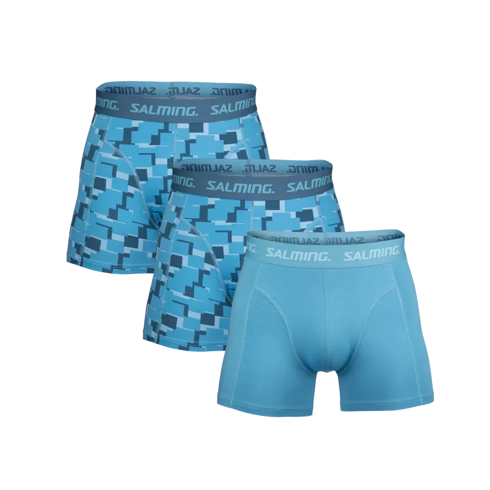Salming Cotton Boxer 3-Pack Herren M Baumwolle