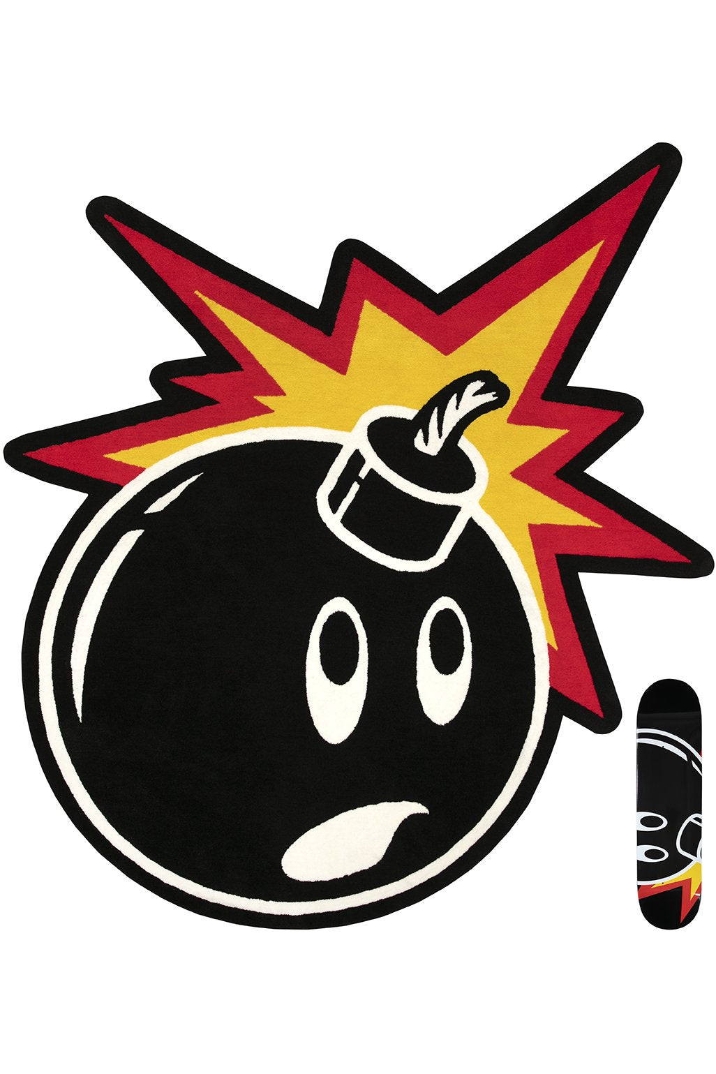 The Hundreds Adam Bomb Teppich Multi Acryl