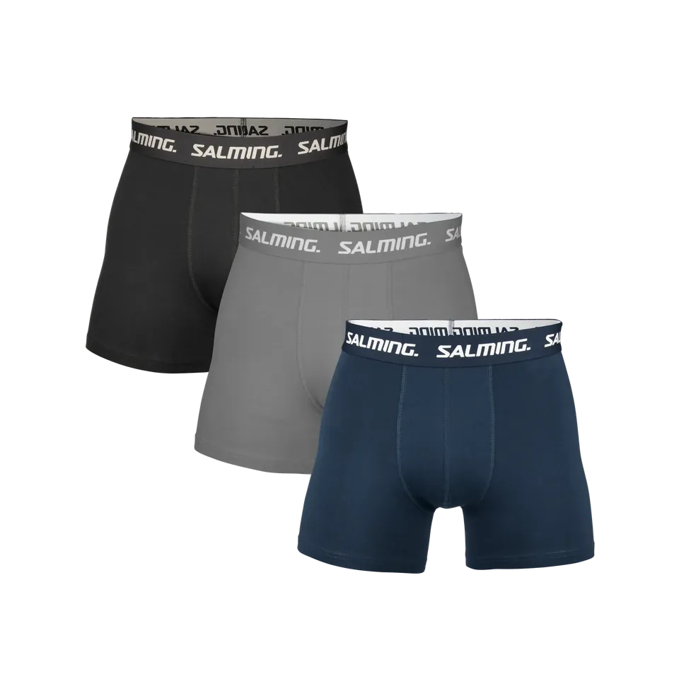 Salming Underwear 3-Pack Cotton Boxer Boxershorts Baumwolle
