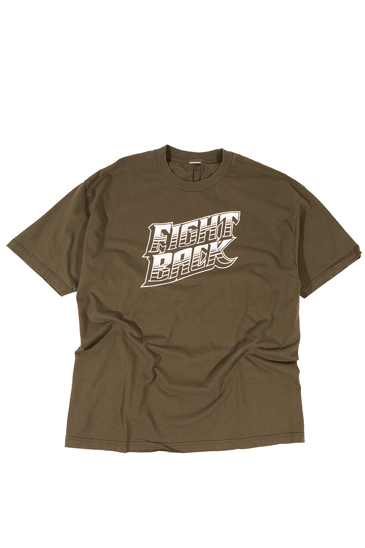 The Hundreds Fight Back T-Shirt Military Green L