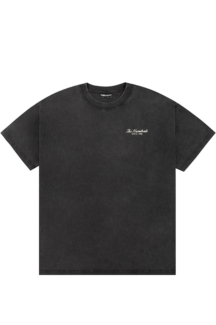 The Hundreds End of the Beginning T-Shirt Washed Black