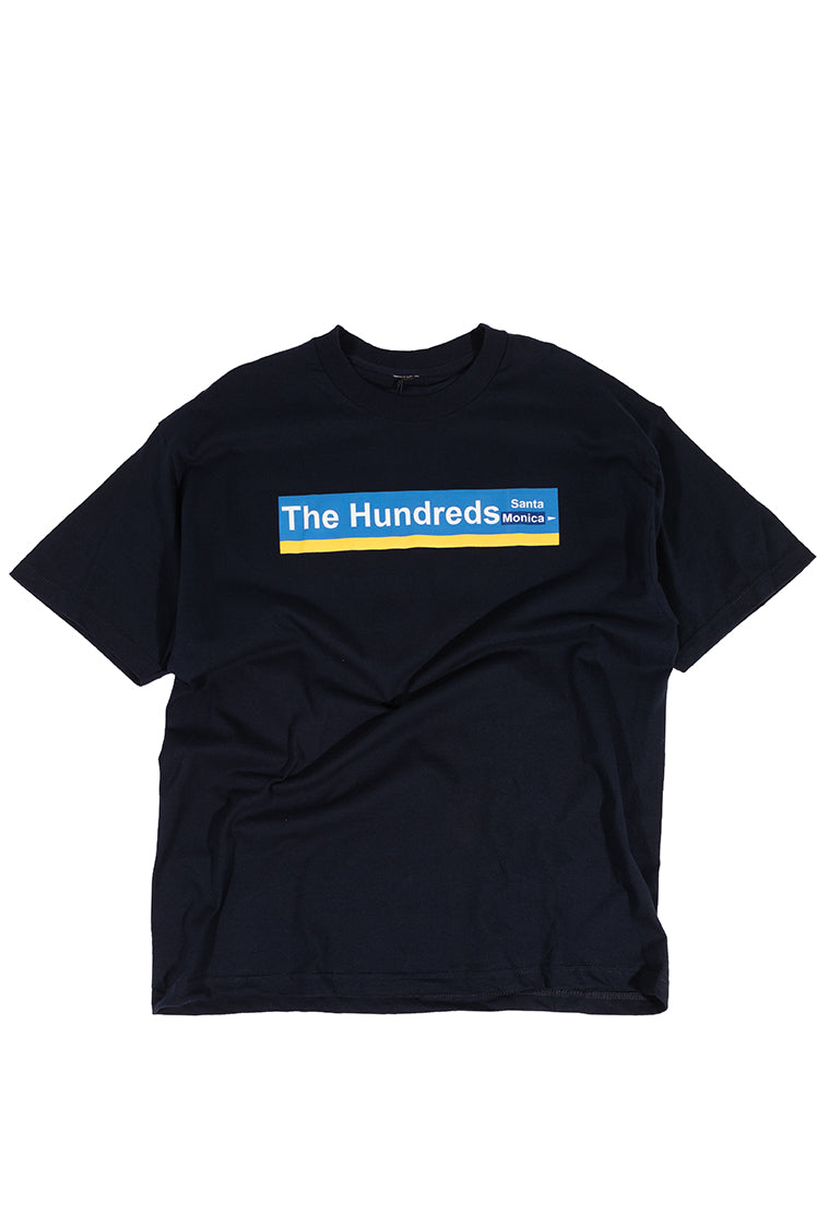 The Hundreds Santa Monica Street T-Shirt navy L