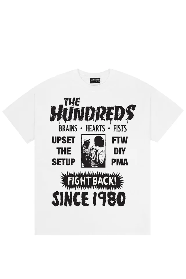 The Hundreds Brand Core '25 T-Shirt Weiß
