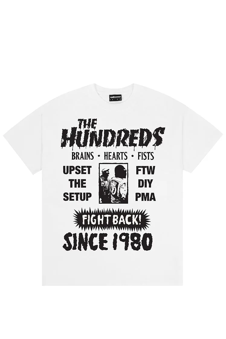 The Hundreds Brand Core '25 T-Shirt Weiß