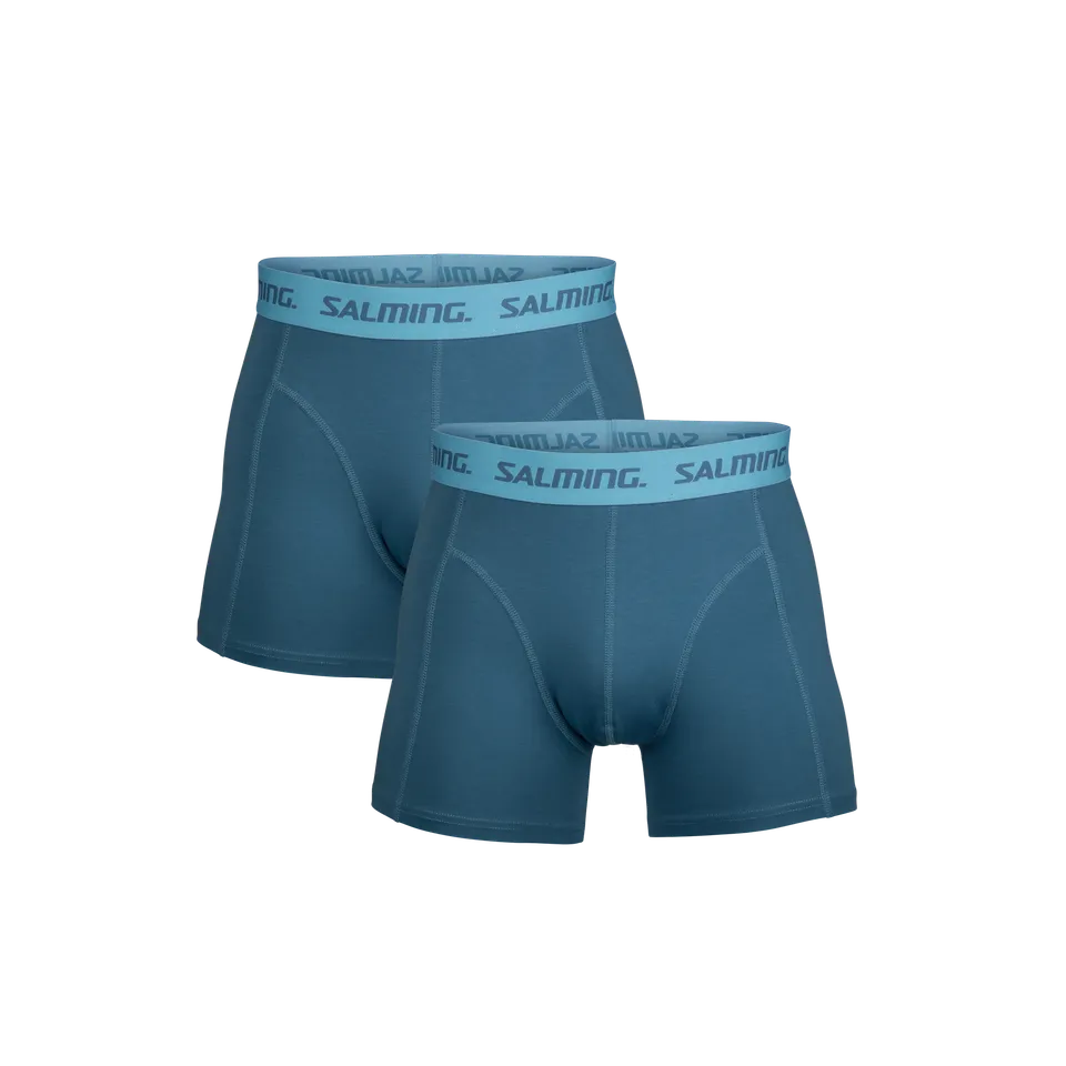 Salming 2-Pack Cotton Boxer Boxershorts Herren 2 Stück