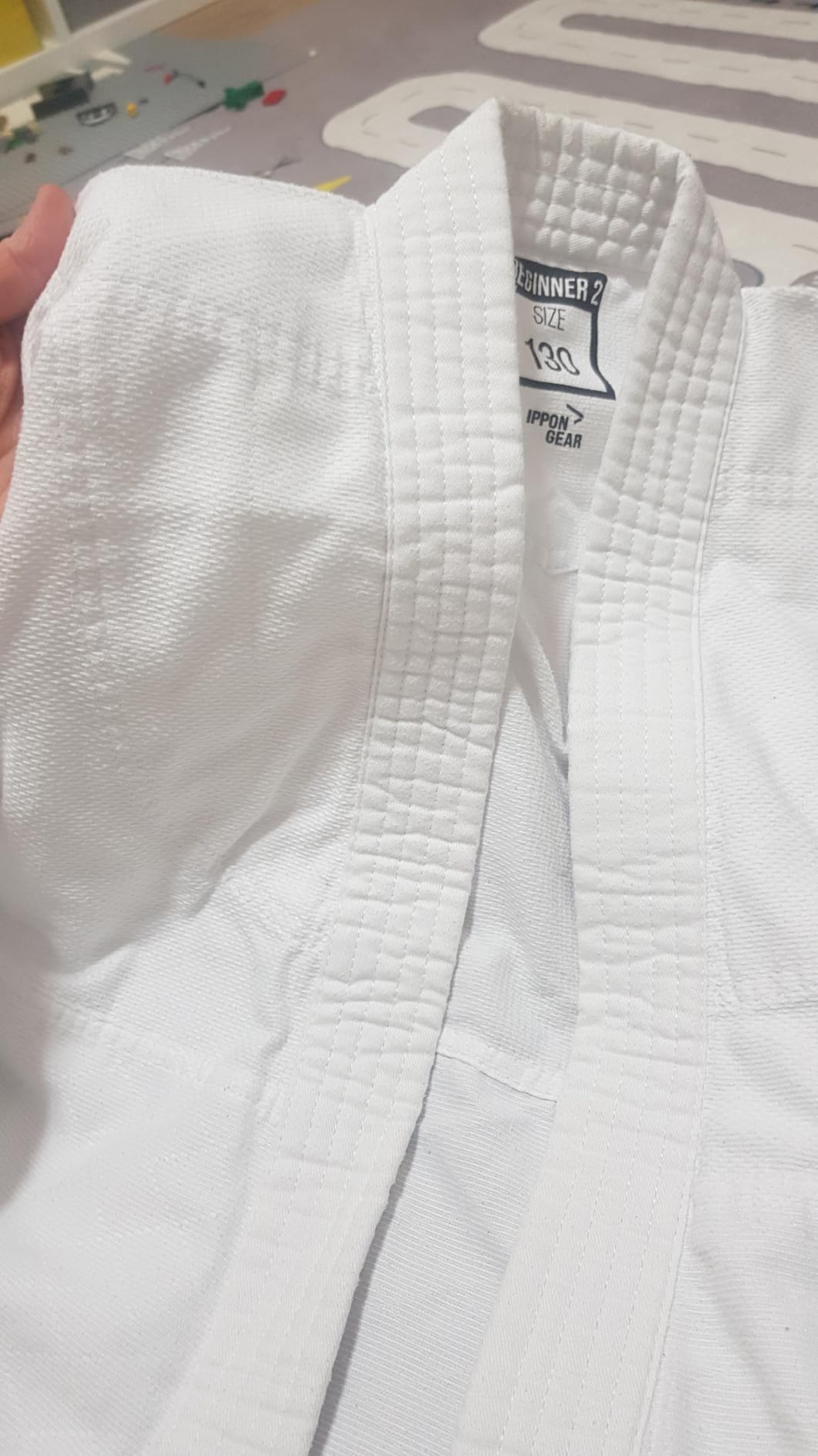 Ippon Gear Beginner 2 Judoanzug 130 weiss mit Gürtel