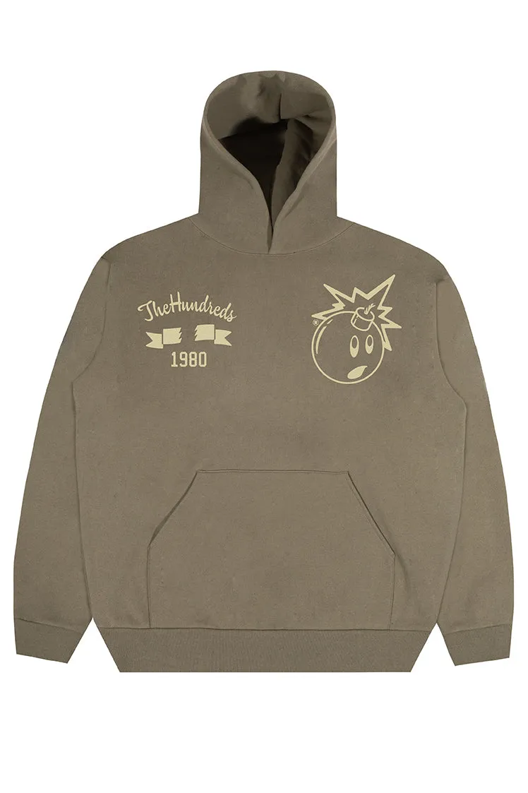 The Hundreds Reloaded 2025 Pullover Olive Heavyweight