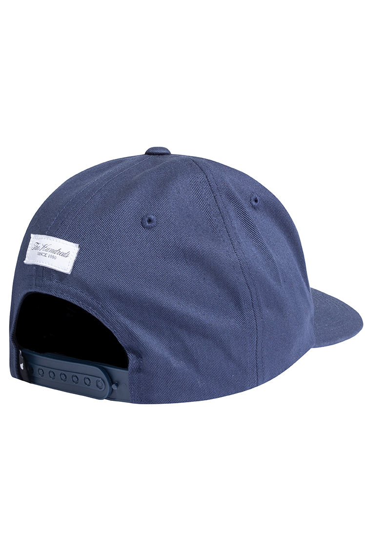 The Hundreds White Tiger Snapback Cap Navy Baumwolle