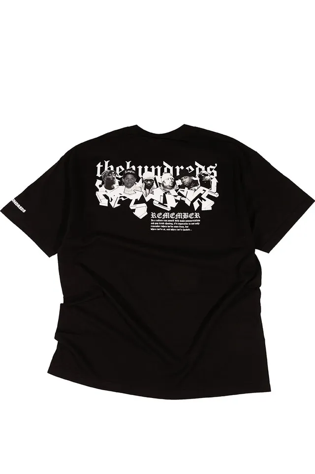 The Hundreds Graphic Tees Hip Hop is Dead T-Shirt Schwarz XL