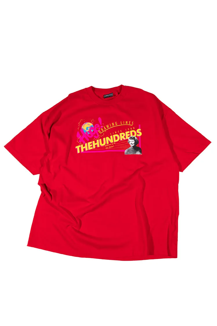 The Hundreds Followers Old School T-Shirt Rot 3XL